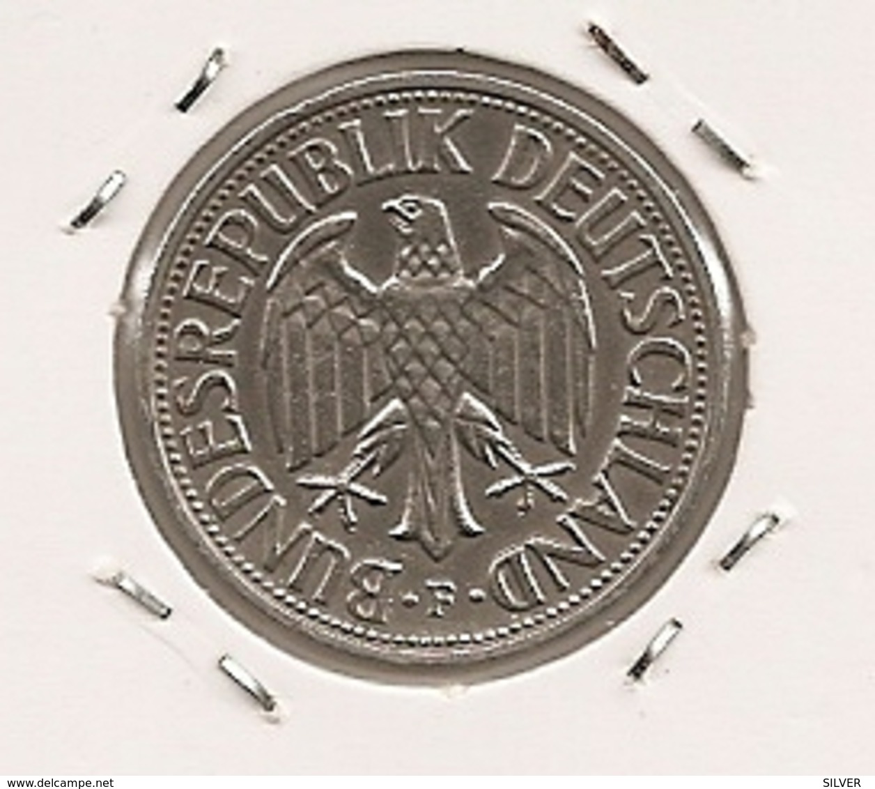 GERMANY ALLEMAGNE ALEMANHA 1 MARK  1958 F 254 - 1 Mark