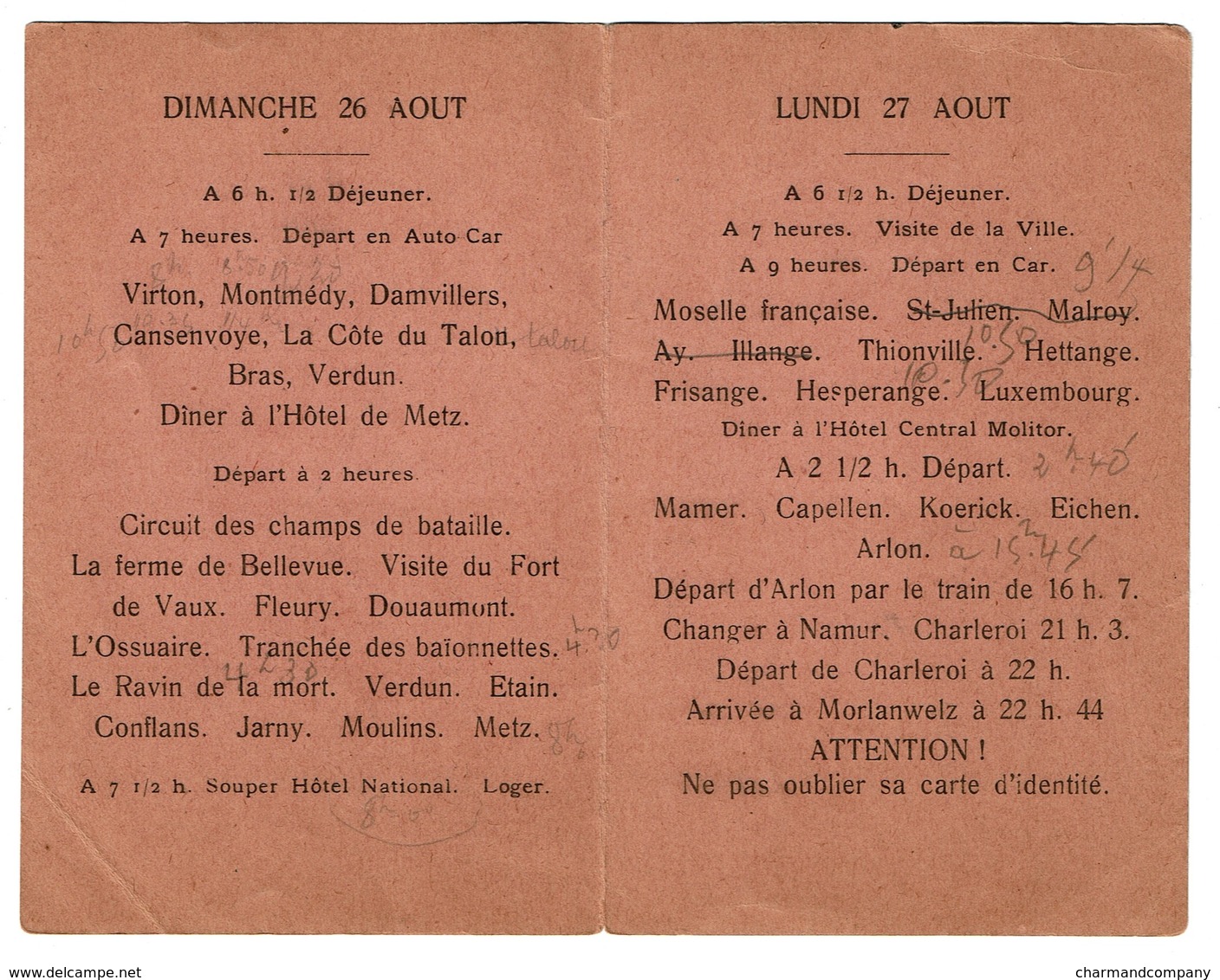 Carte D'excursionnistes Le Bluet - Chapelle-lez-Herlaimont - 1928 - Boucherie Jules Droulez-Hespel Templeuve - 3 Scans - Chapelle-lez-Herlaimont