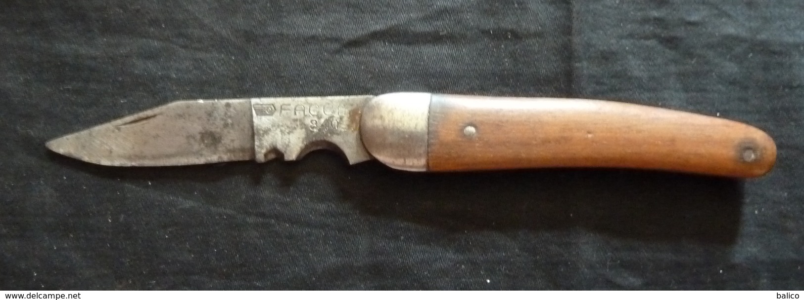 Couteau De Poche - FACON 840  Avec 2 Ergots - Couteaux