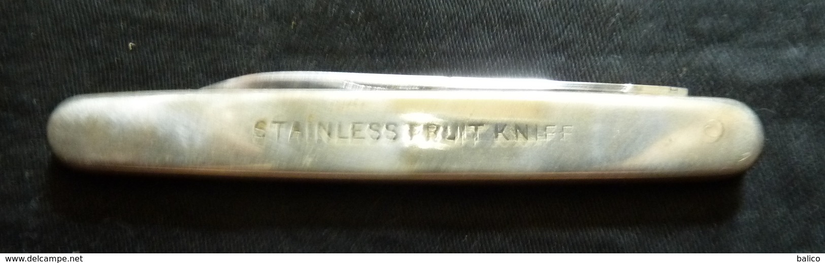 Couteau De Poche - Stainless  FRUIT KNIFF - Une Lame - Messer