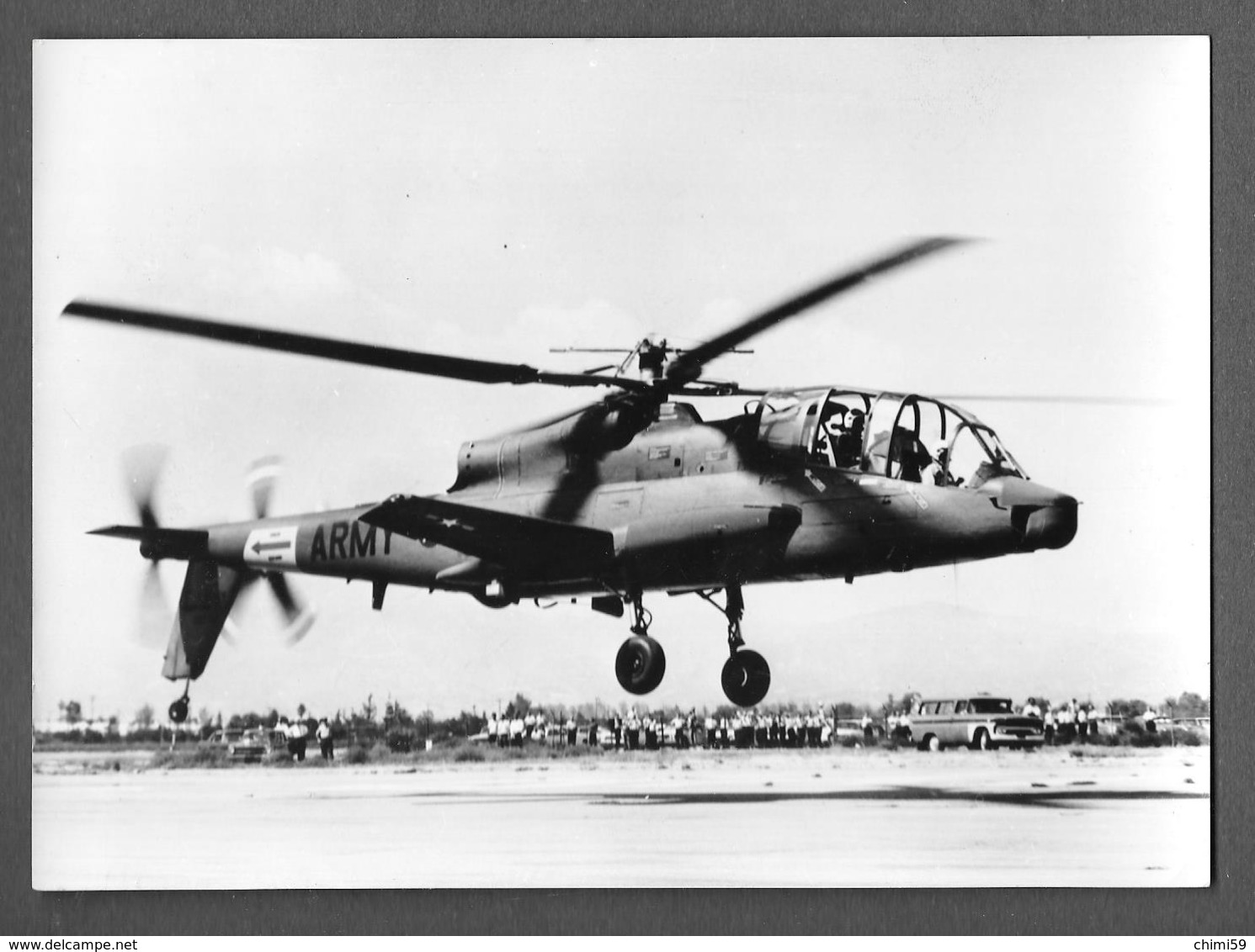 PHOTO - Hélicoptère Lockheed AH 56A - CHEYENNE - U.S. Army - Elicottero - Elicotteri