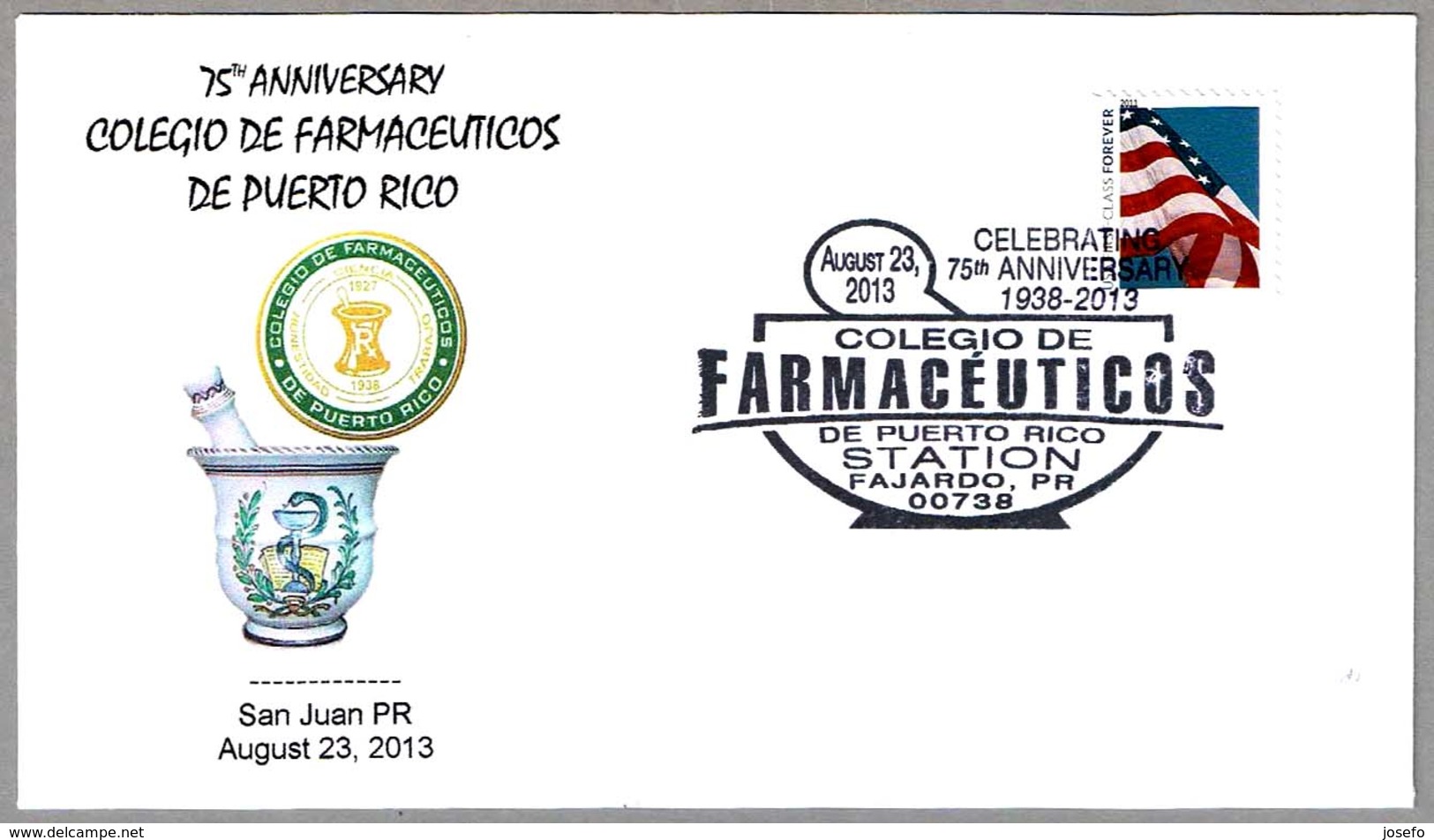75 Años COLEGIO DE FARMACEUTICOS - 75 Years College Of Pharmacists Of Puerto Rico. San Juan PR 2013 - Farmacia