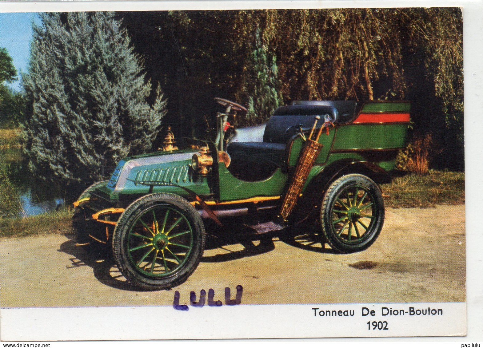 TRANSPORTS 409 : Tonneau De Dion-Bouton 1902 - Autres & Non Classés