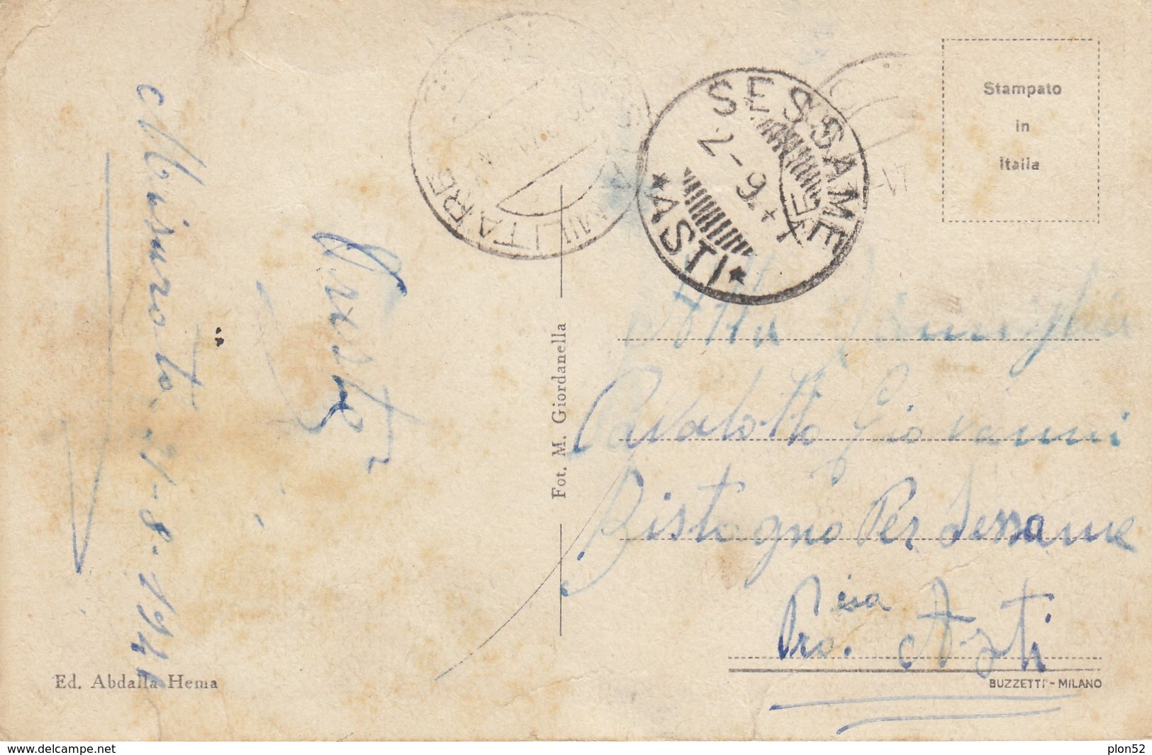 12647-MISURATA(LIBIA)-1941-FP - Libia