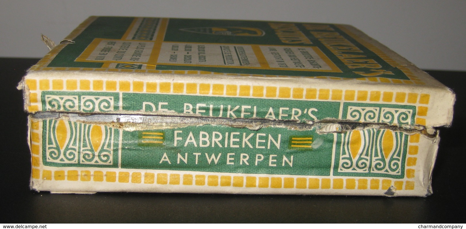 Rare ! C1920 - Blikken Doos / Boîte En Métal - Biscuits De Beukelaer - De Beukelaer's Biscuits - Anvers / Antwerpen - Scatole