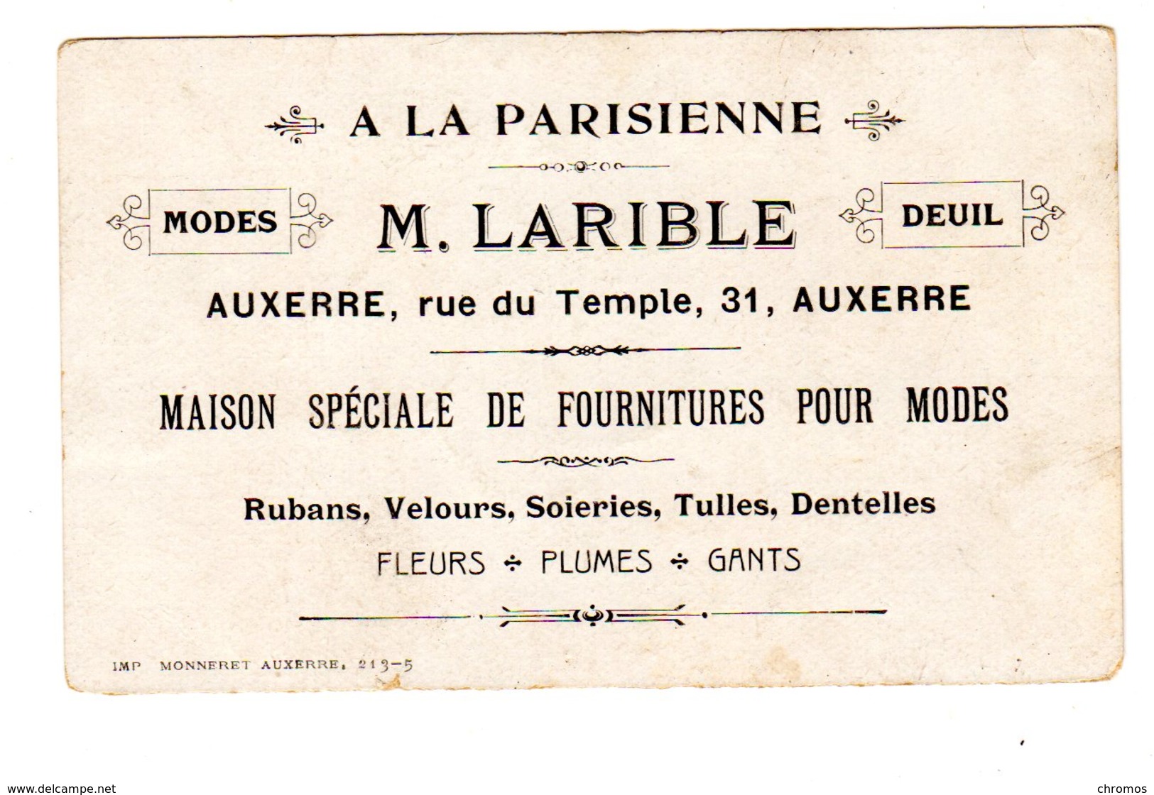 Chromo France Gastronomique, Dordogne, Vin, Truffes..., Modes M. Larible, Auxerre - Altri & Non Classificati