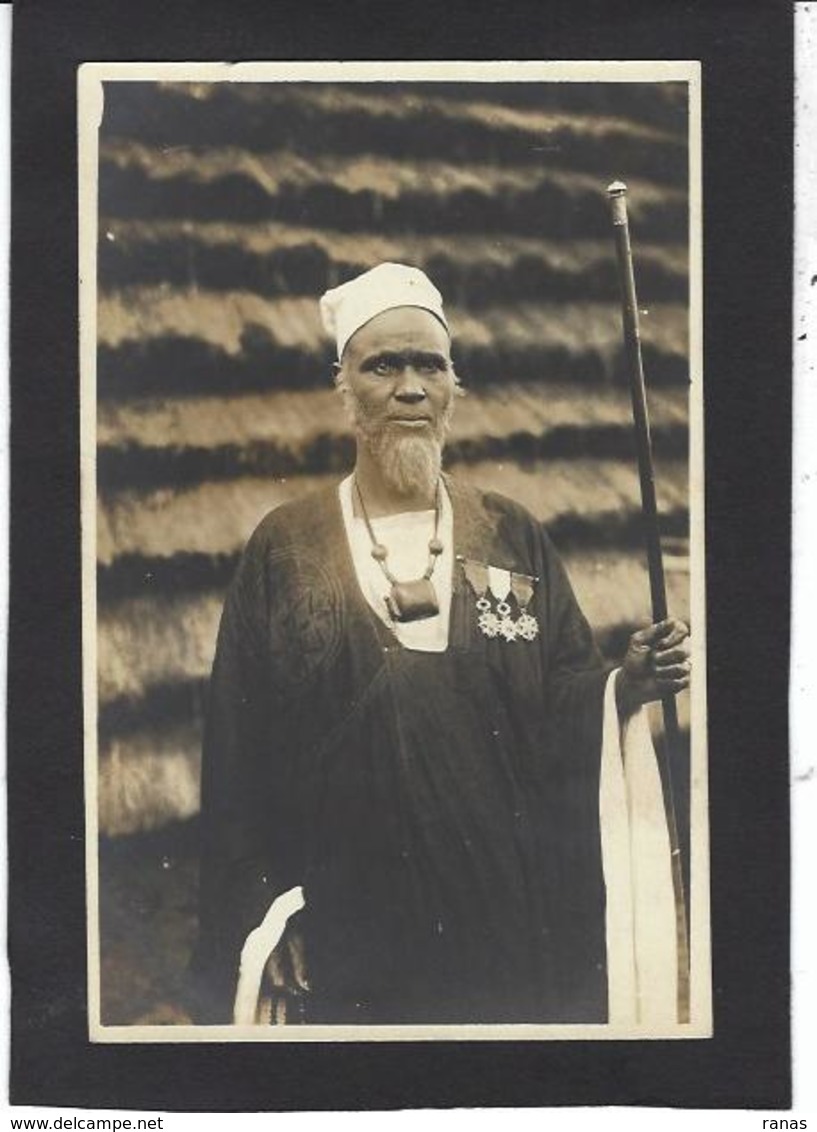 CPA Guinée Afrique Noire Non Circulé Almany Alpha Oumarou Carte Photo RPPC - Frans Guinee