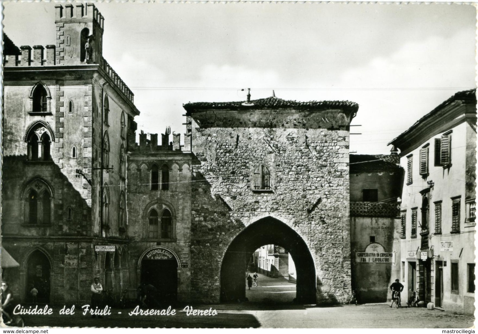 CIVIDALE DEL FRIULI  UDINE  Arsenale Veneto  Cooperativa Di Consumo  Trattoria  Autonoleggio - Udine