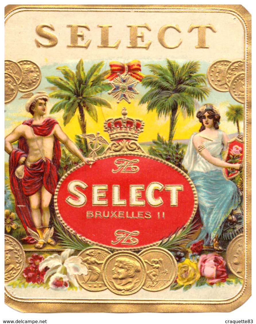 ETIQUETTE -"SELECT "  BRUXELLES 11  - - Unclassified