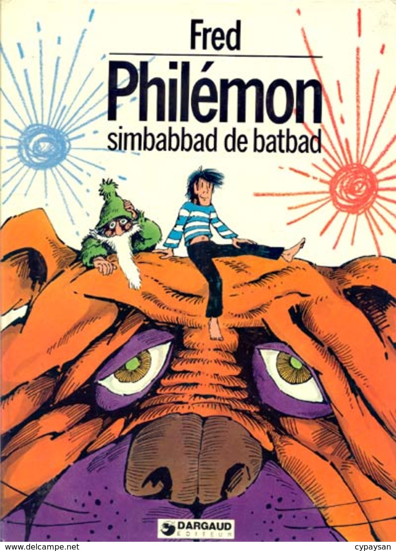 Philémon  T 05 EO BE Simbabbad De Batbad  RARE DARGAUD 07/1974 Fred, (BI1) - Philemon