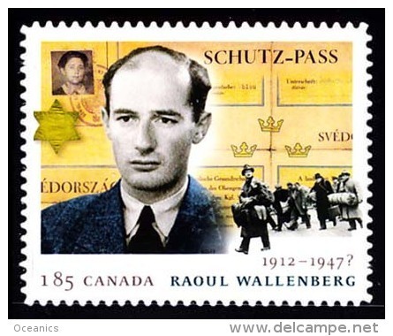 Canada (Scott No.2618 - Raoul Wallenberg) (**) - Neufs