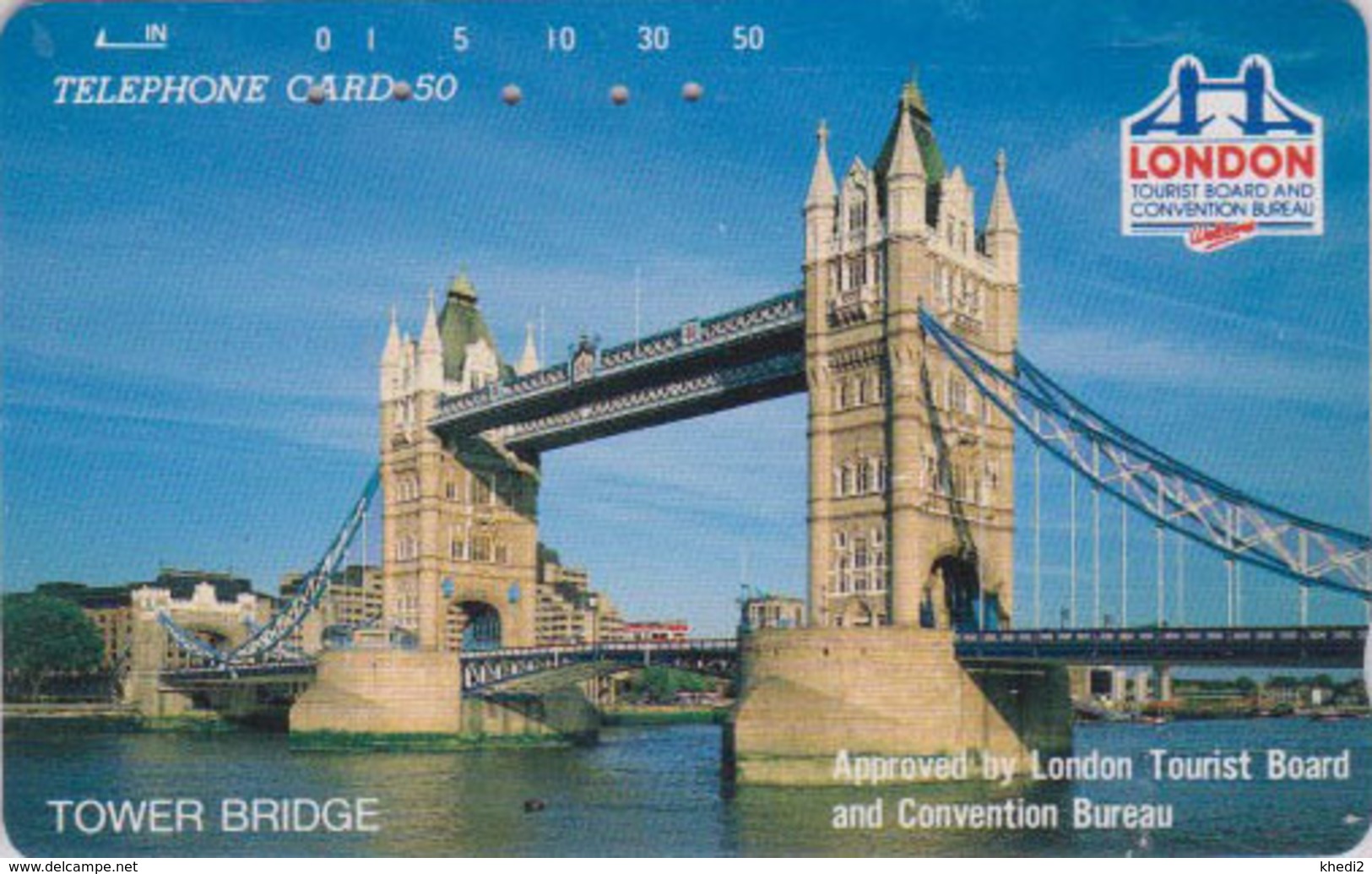 TC Japon / 110-61111 - ANGLETERRE * Série LONDON TOURIST BUREAU * PONT TOWER BRIDGE England Rel Japan Phonecard Site 154 - Landschappen