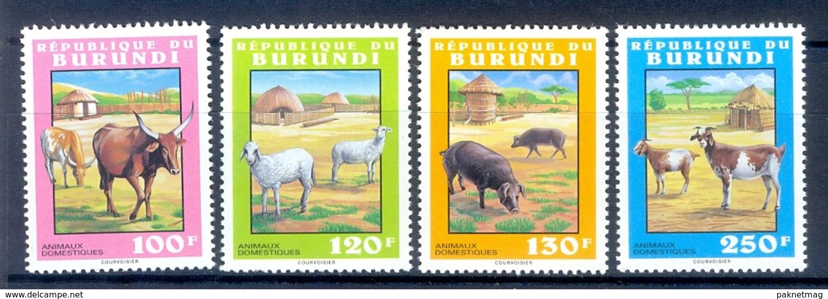 D142- Set Of Burundi Animals. - Other & Unclassified
