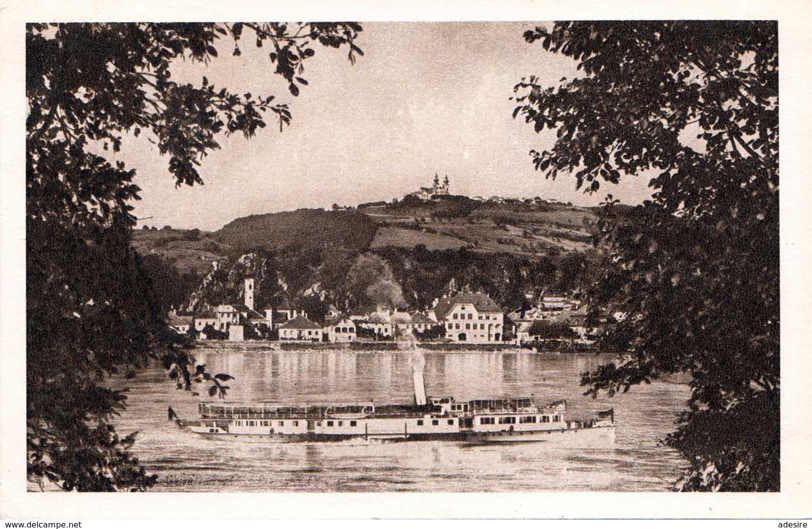 Marbach U.Maria Taferl A.d.Donau, Dampfschiff, Gel.1957, Verlag Donauland - Maria Taferl