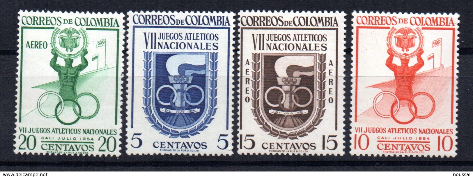 Serie Nº488/9 + A-256/7 Colombia - Colombia