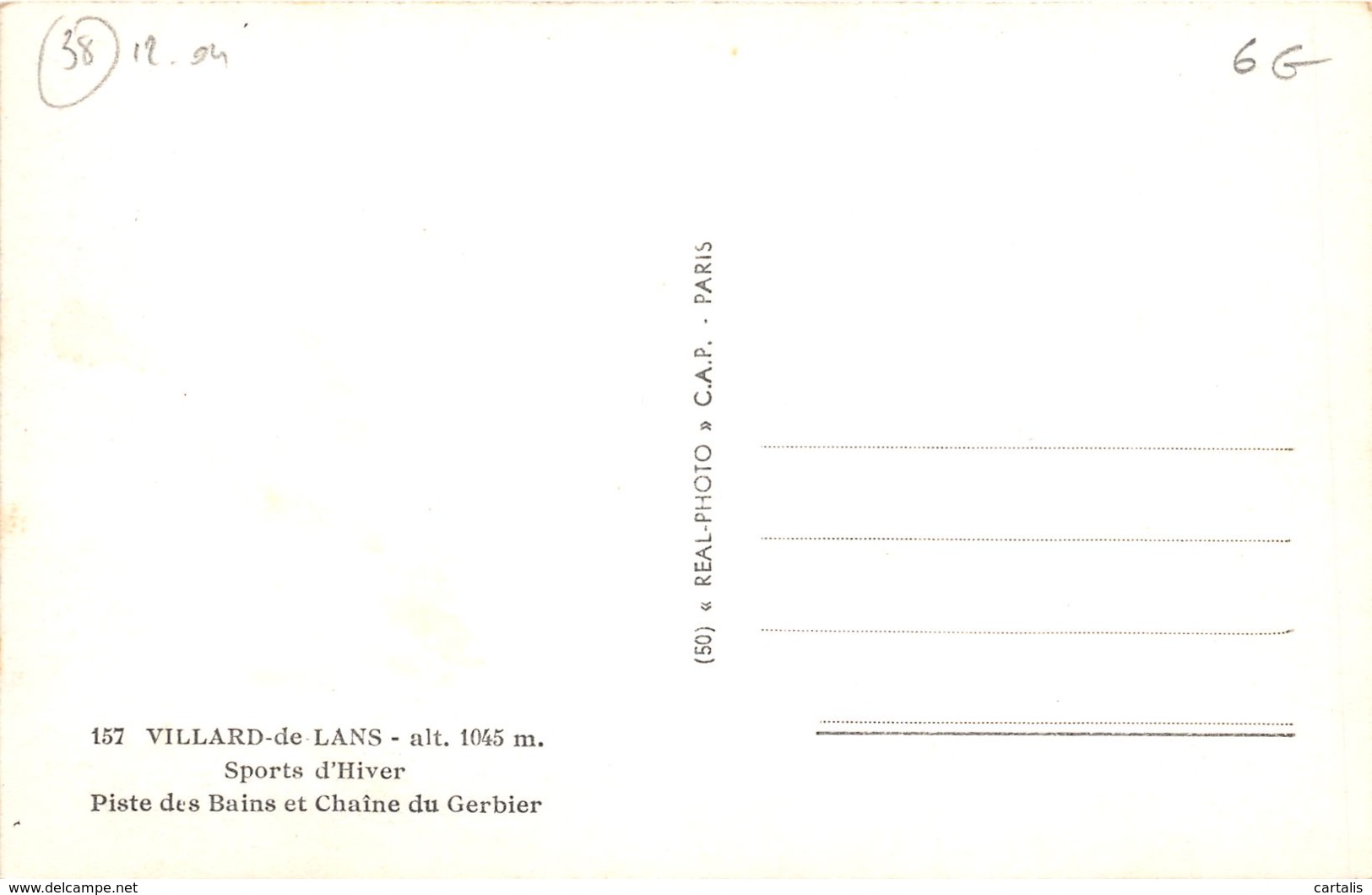 38-VILLARD DE LANS-N°212-F/0175 - Villard-de-Lans