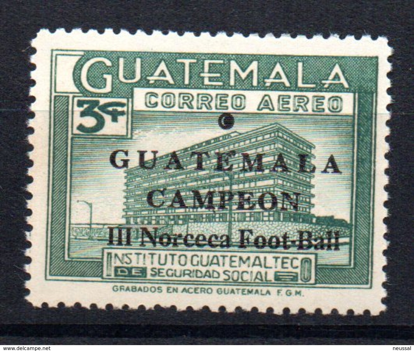 Sello Nº A-369 Guatemala - Guatemala