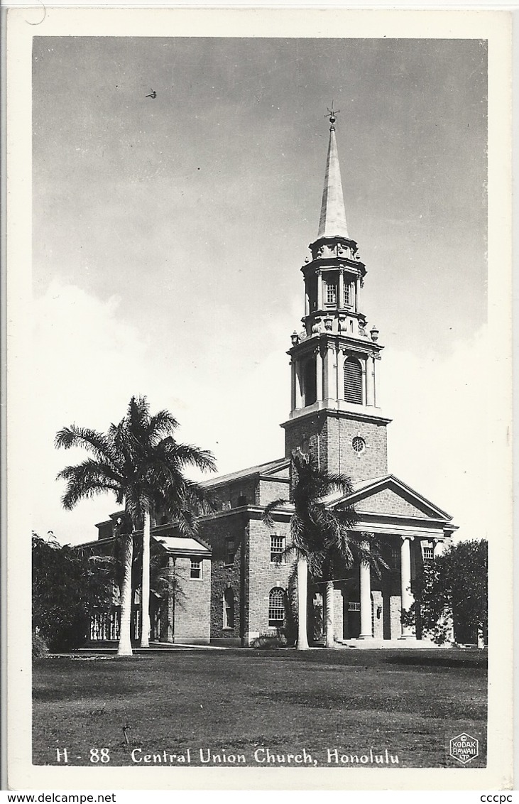 CPSM Etats-Unis Honolulu Central Union Church - Honolulu