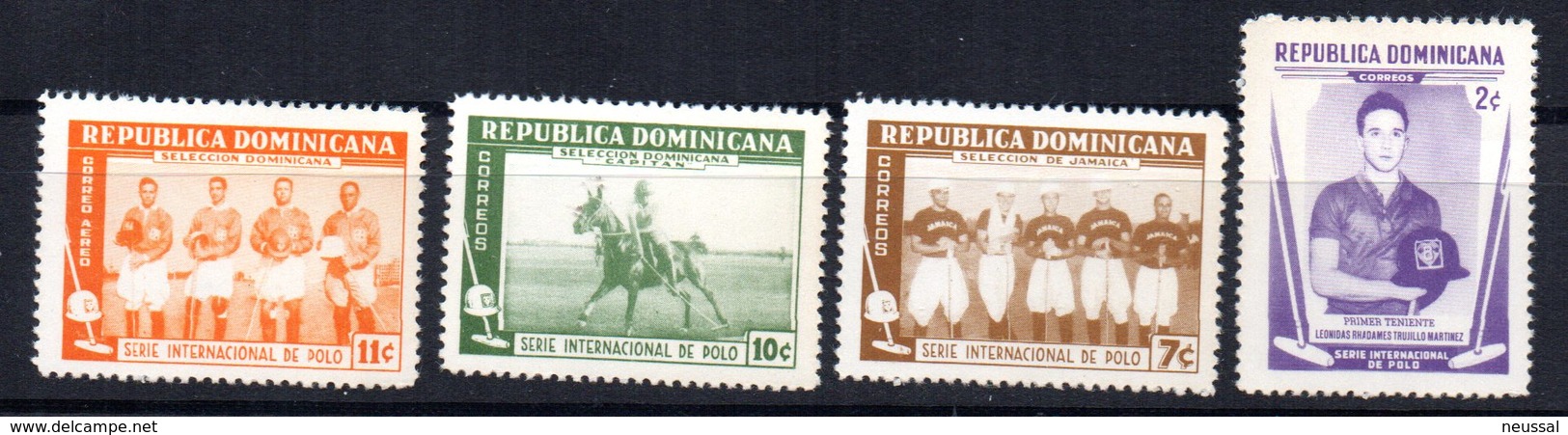 Serie Nº 515/7 + A-137 Republica Dominicana - Guatemala