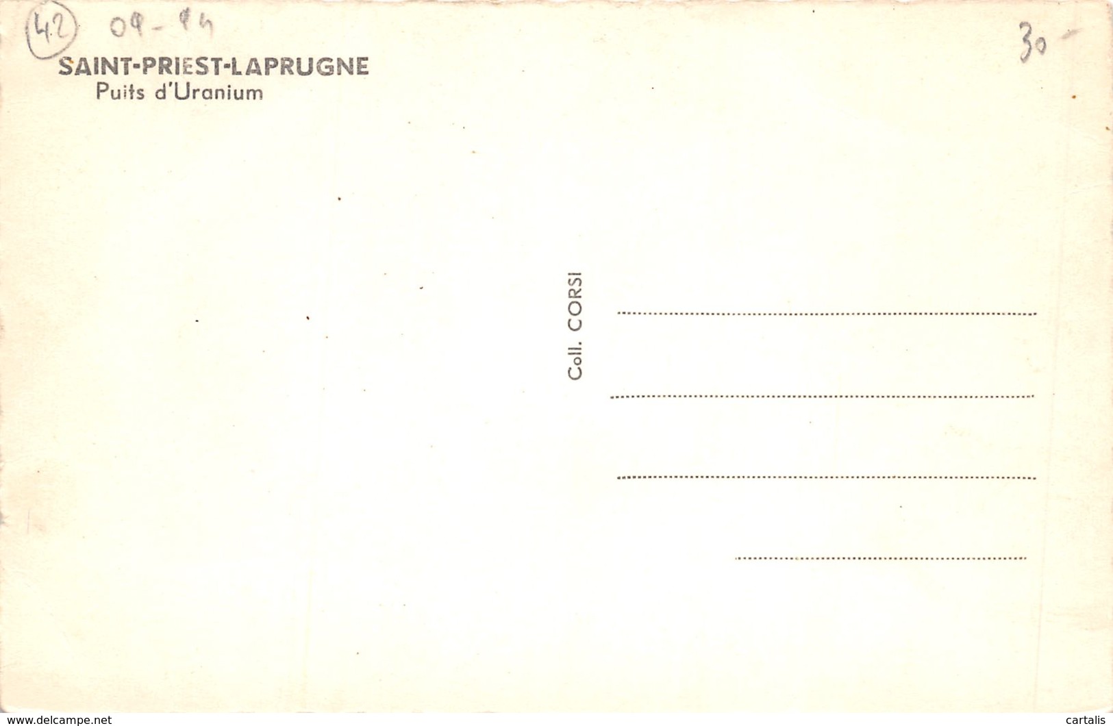 42-SAINT PRIEST LAPRUGNE-N°213-D/0229 - Other & Unclassified