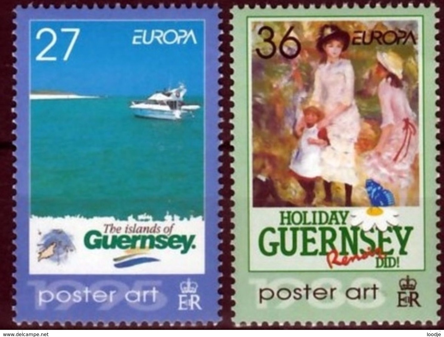 Guernsey Mi 967,968 Postfris M.n.h. Europa Cept 2003 - 2003