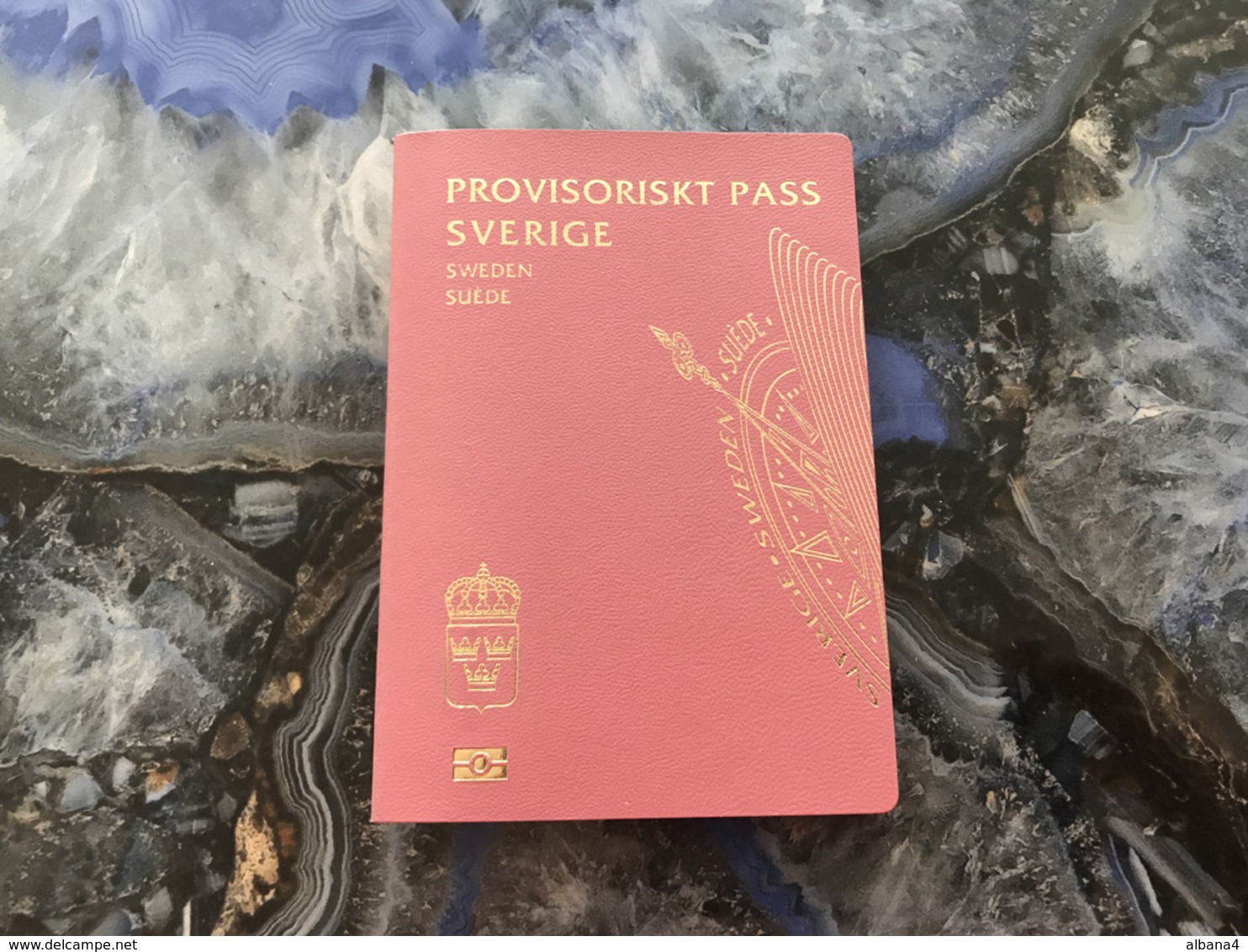 Sweden Emergency Refugee Passport Passeport (EXPIRED) RARE! - Non Classés