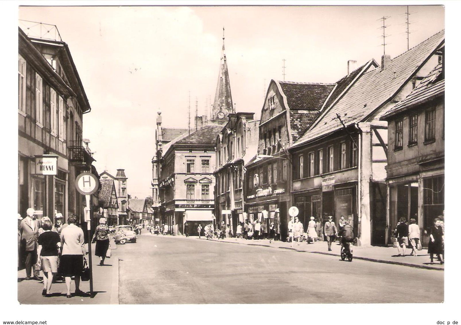 Deutschland - Stendal - Breite Strasse - Alte Strassenansicht - Stendal