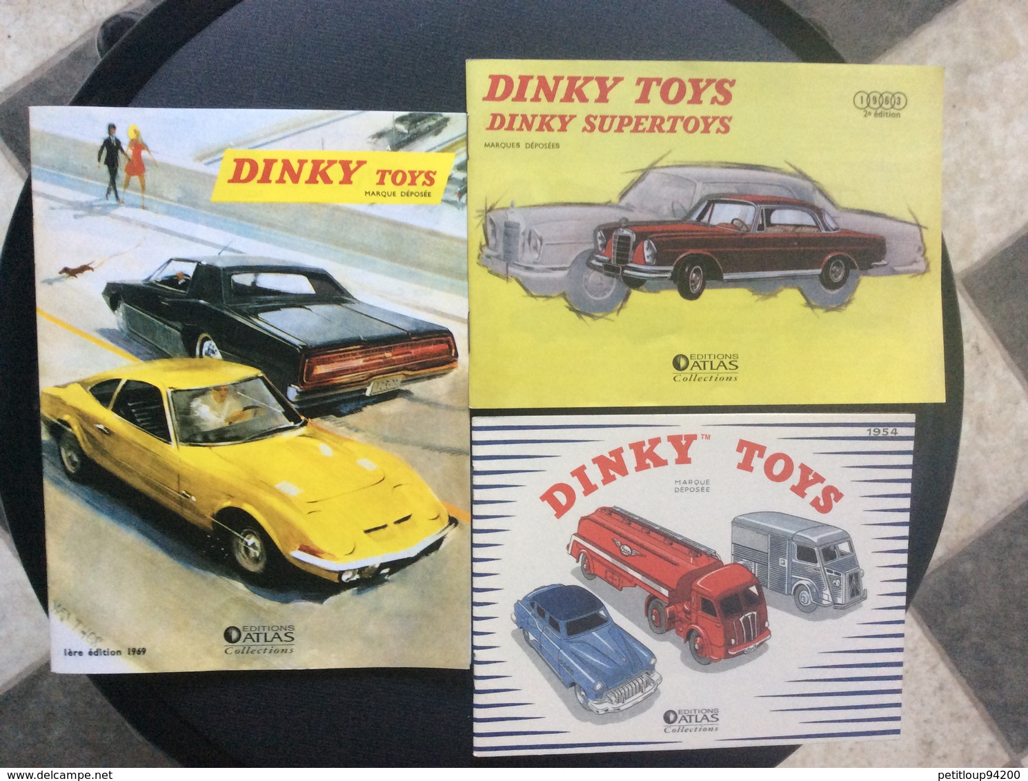 3 CATALOGUES DINKY TOYS *2008 *2013 *2014 ÉDITIONS ATLAS Rééditions Des Catalogues DINKY TOYS *1954 *1963 *1969 - Catalogues & Prospectus