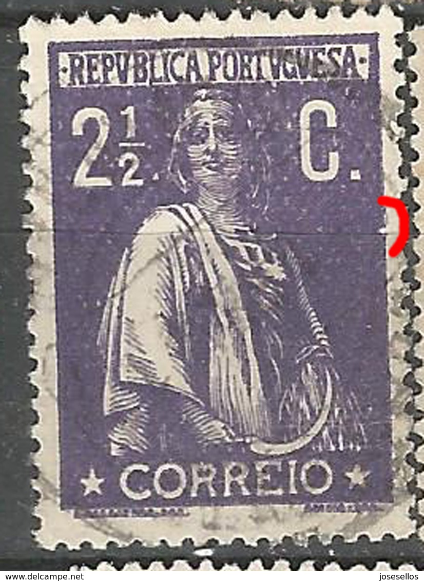 Portugal 2 1/2C Ceres   N/C Cliche-Used No Faults - Usado