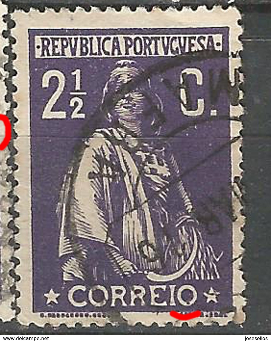 Portugal 2 1/2C Ceres   N/C Cliche-Used No Faults - Used Stamps