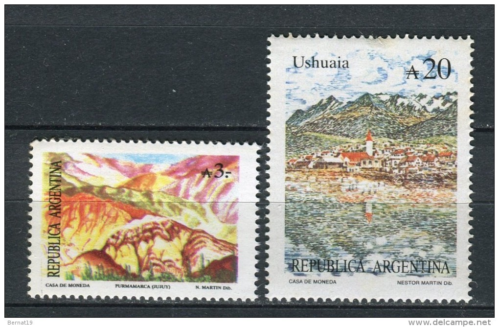 Argentina 1988. Yvert 11647-48 ** MNH. - Nuevos