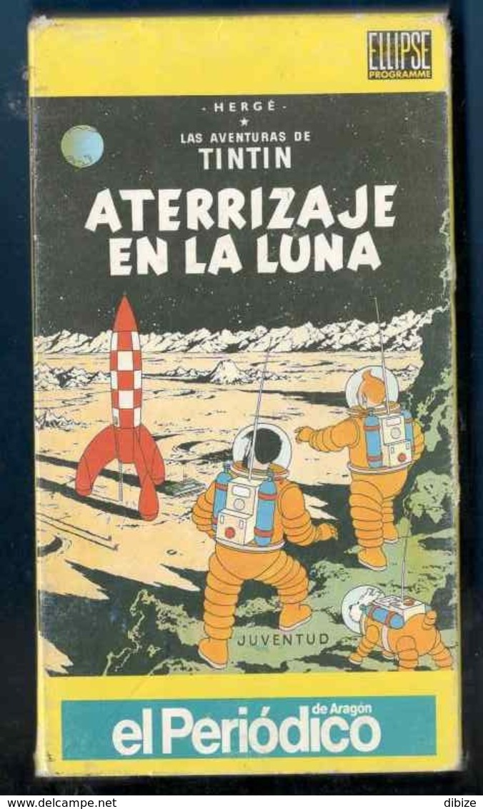 20 cintas de video VHS. Tintín. Catalán. Español. Estado medio.