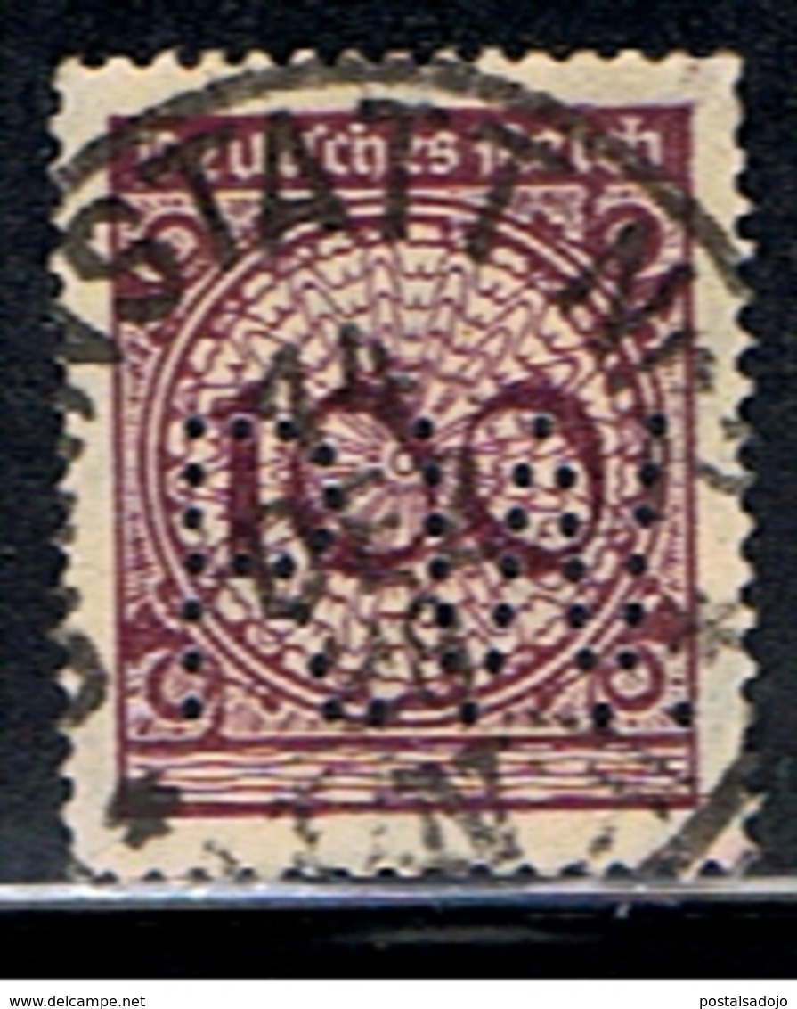 A3 056 // YVERT 336 (PERFIN/PERFORÉ= RW ) // 1923 - Oblitérés