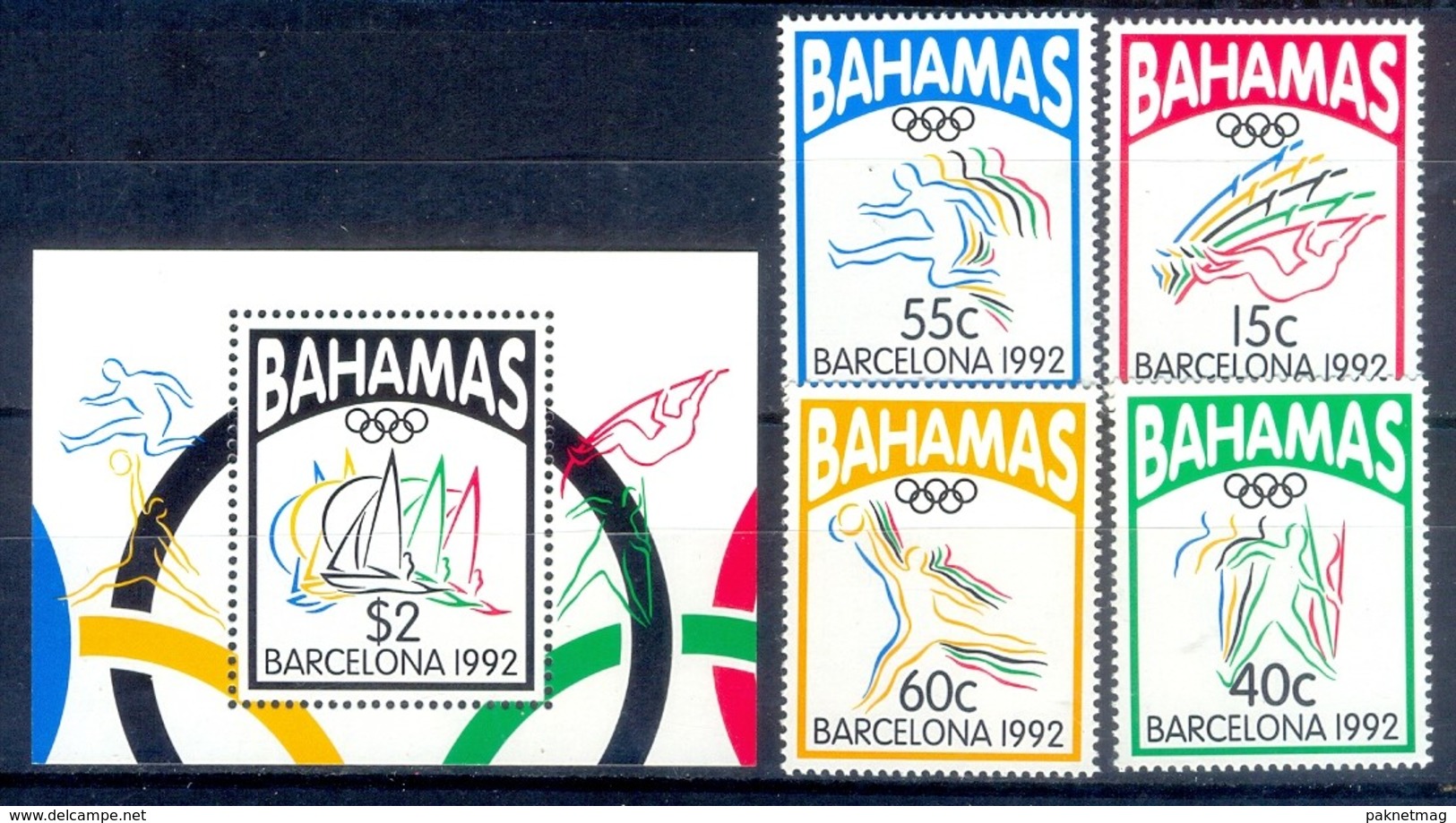 D148- Bahamas 1992 Olympic. Barcelona - Summer 1992: Barcelona