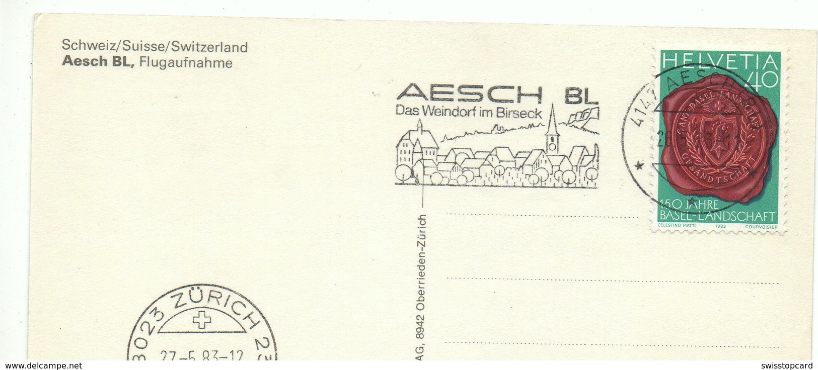 AESCH BL Flugaufnahme - Aesch