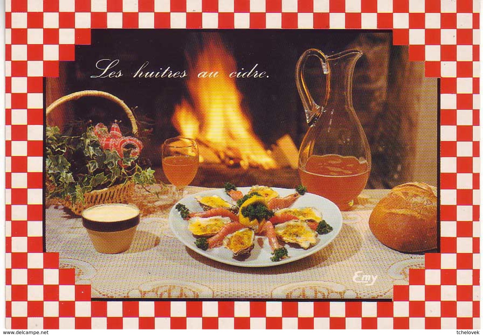 Thèmes. Recettes De Cuisine. Coquillage. Huitres  1969 & 17/19 Huitres & 905 Huitres Au Cidre & (2) - Recettes (cuisine)