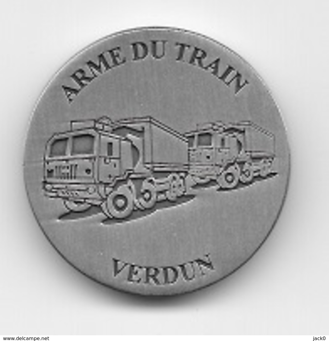 Coin  Militaire  Ville, CENTENAIRE  DE  LA  VOIE  SACREE  1916 - 2016  Verso  ARMÉE  DU  TRAIN, VERDUN  ( 55 ) - France