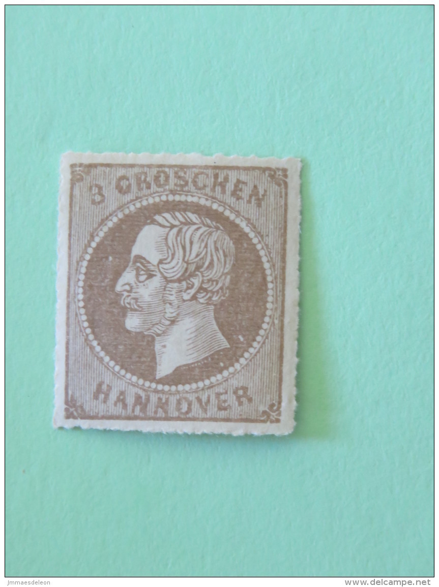 Hanover 1864 Mint Stamp King George V - Perce En Arc - Cat. Val. = 60 $ - Hannover