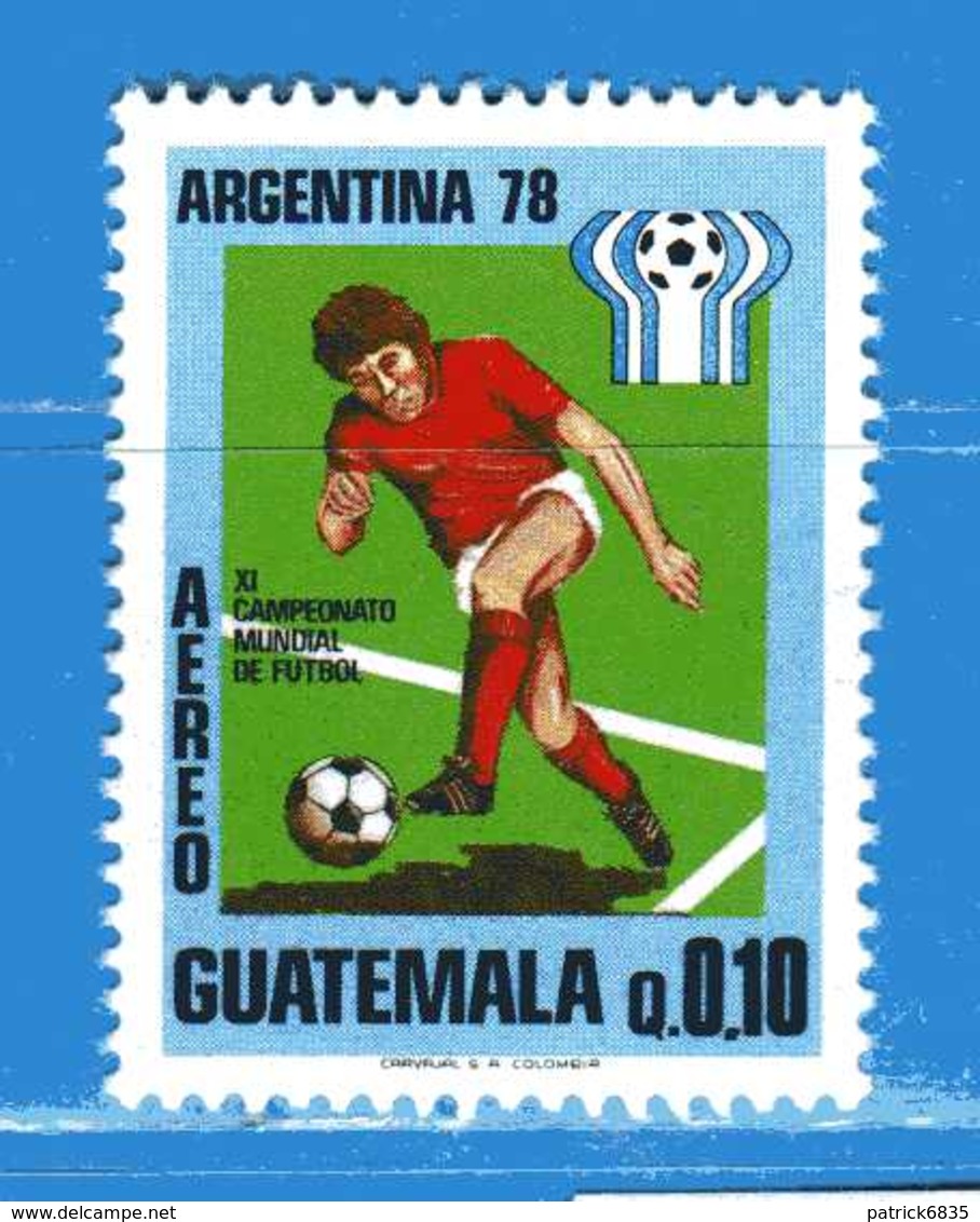 (Mn1) GUATEMALA ** 1978 - ARGENTINA 78. AEREO -  Yvert.. 642.   MNH. - Guatemala