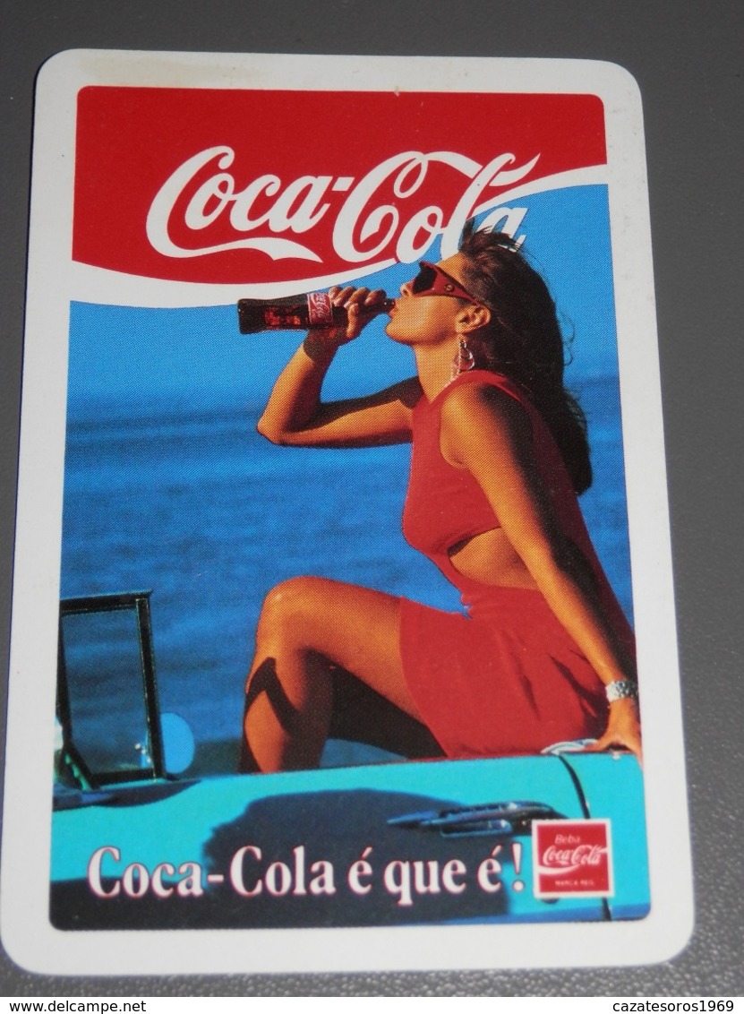 PETIT  CALENDRIER DE LE MARQUE COCA-COLA  DE PORTUGAL  - 1989 - Petit Format : 1981-90