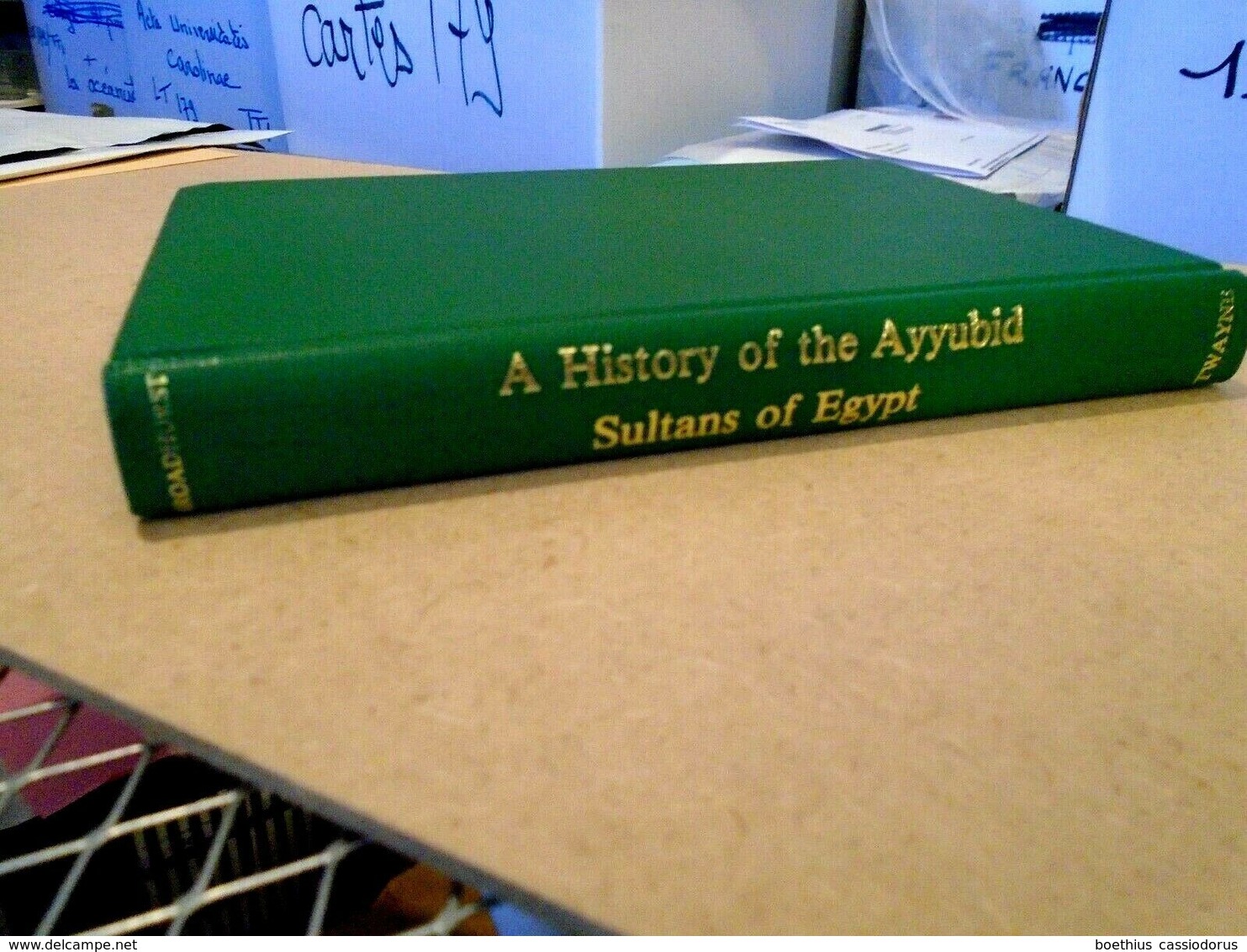 A HISTORY OF THE AYYUBID SULTANS OF EGYPT Translated From The Arabic Of Al-Maqrizi Introduction By R. J. C. BROADHURST - Afrika