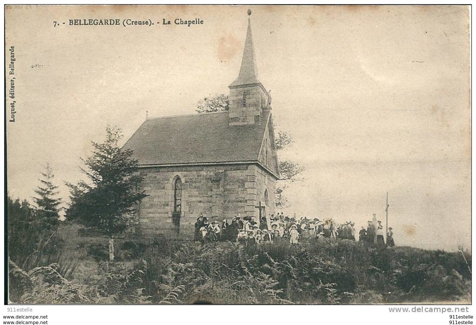 23  BELLEGARDE ( Creuse )    - La Chapelle  ( Par Luquet ) - Bellegarde