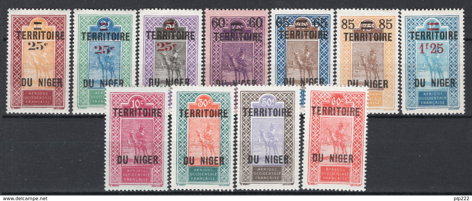 Niger 1922/26 Y.T.18/28 */MH VF/F - Nuovi