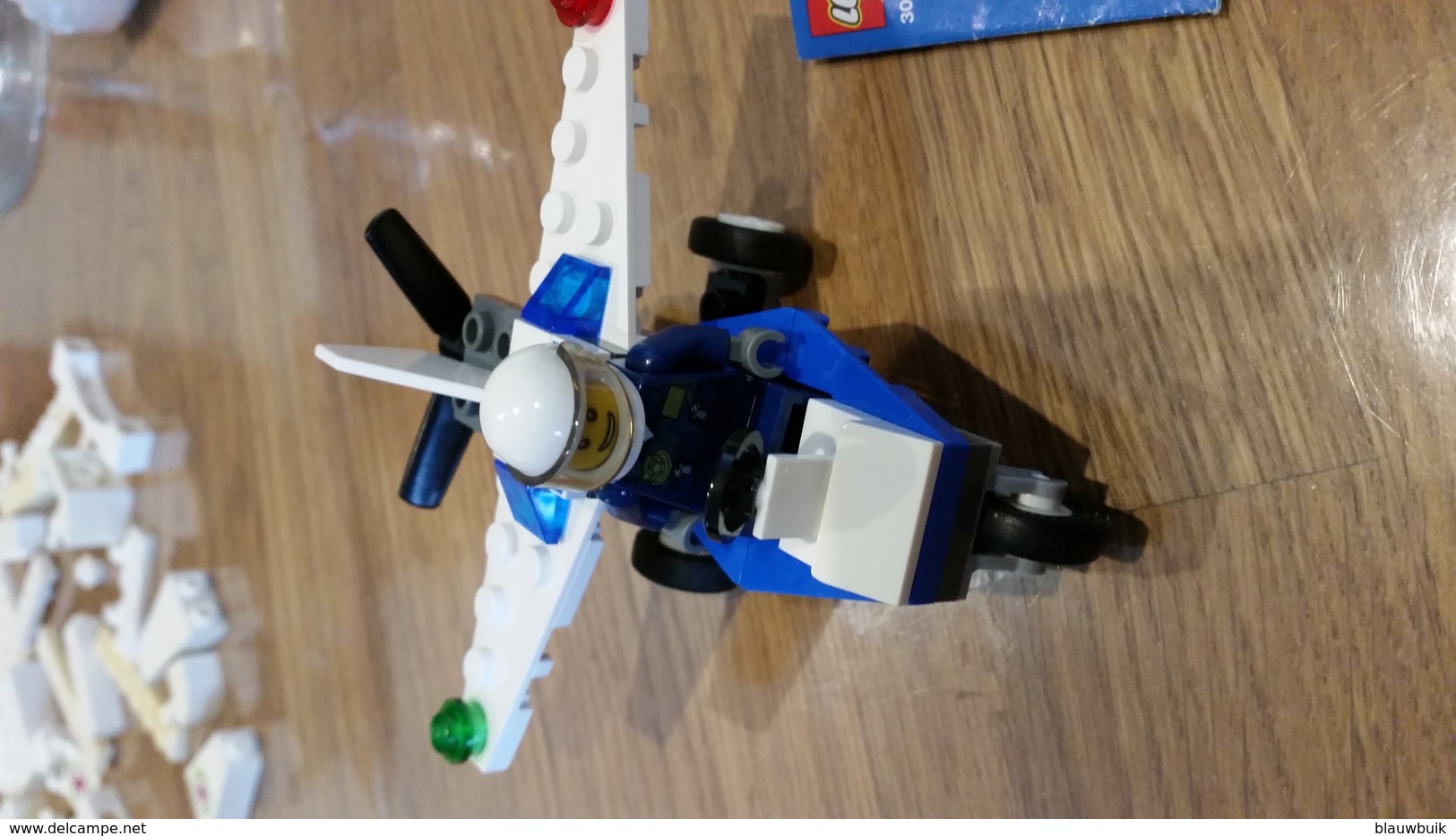 LEGO City 30018 Politie Microlight - Figuren