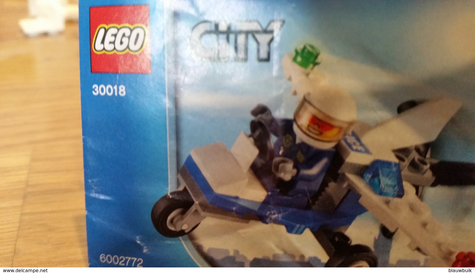 LEGO City 30018 Politie Microlight - Figurines