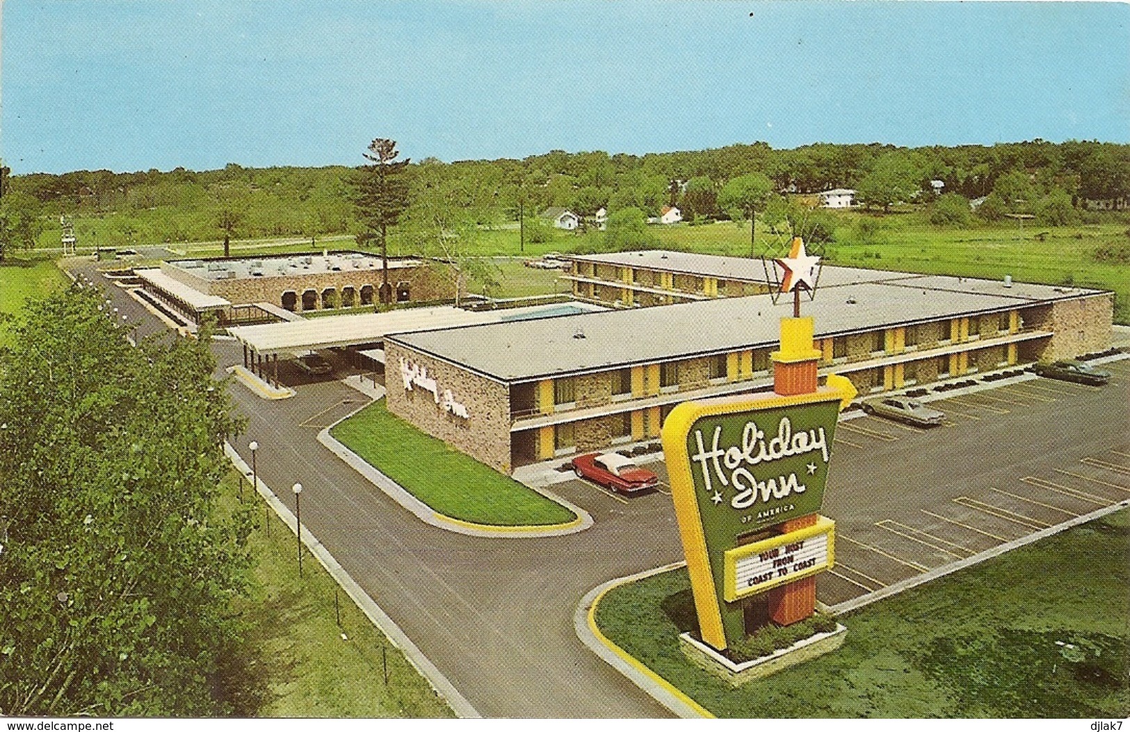 Etats Unis Hotel Holiday Inn Muskegon Michigan (2 Scans) - Other & Unclassified