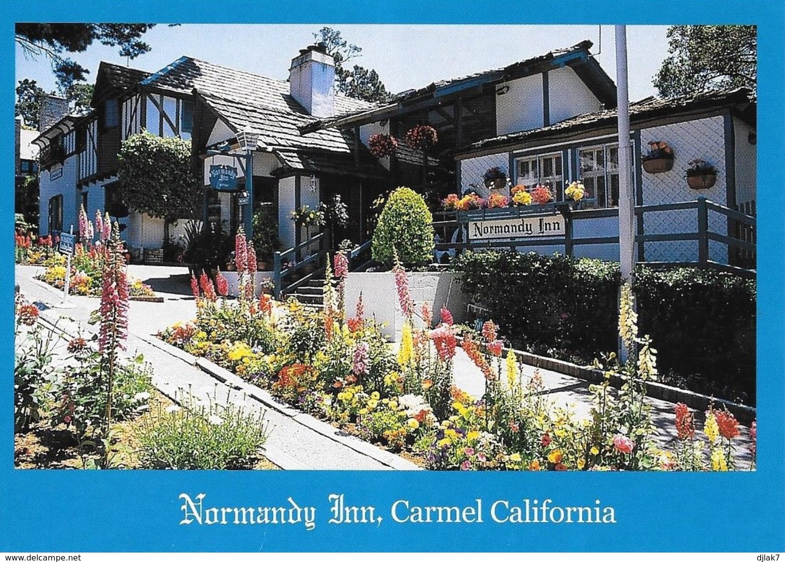 Etats Unis Carmel California Hotel Normandy Inn(2 Scans) - Autres & Non Classés