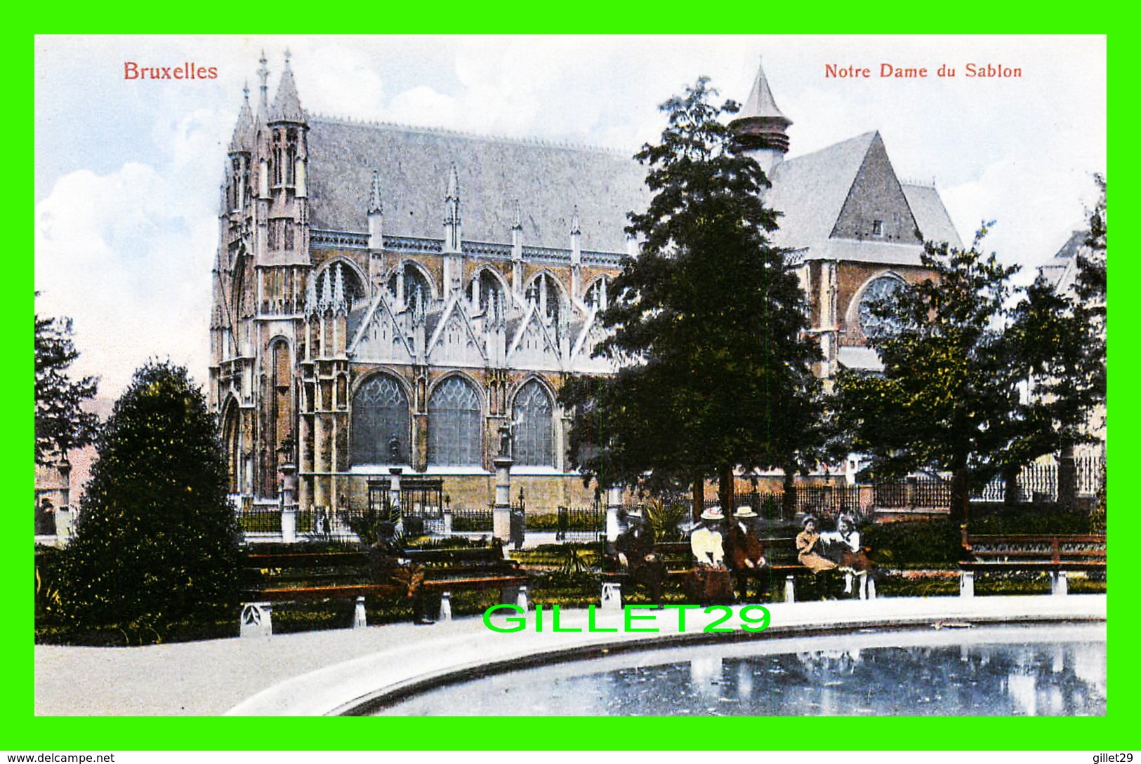 BRUXELLES, BELGIQUE - NOTRE-DAME DU SABLON - ANIMÉE - H. GUGGENHEIM & CO - - Monuments