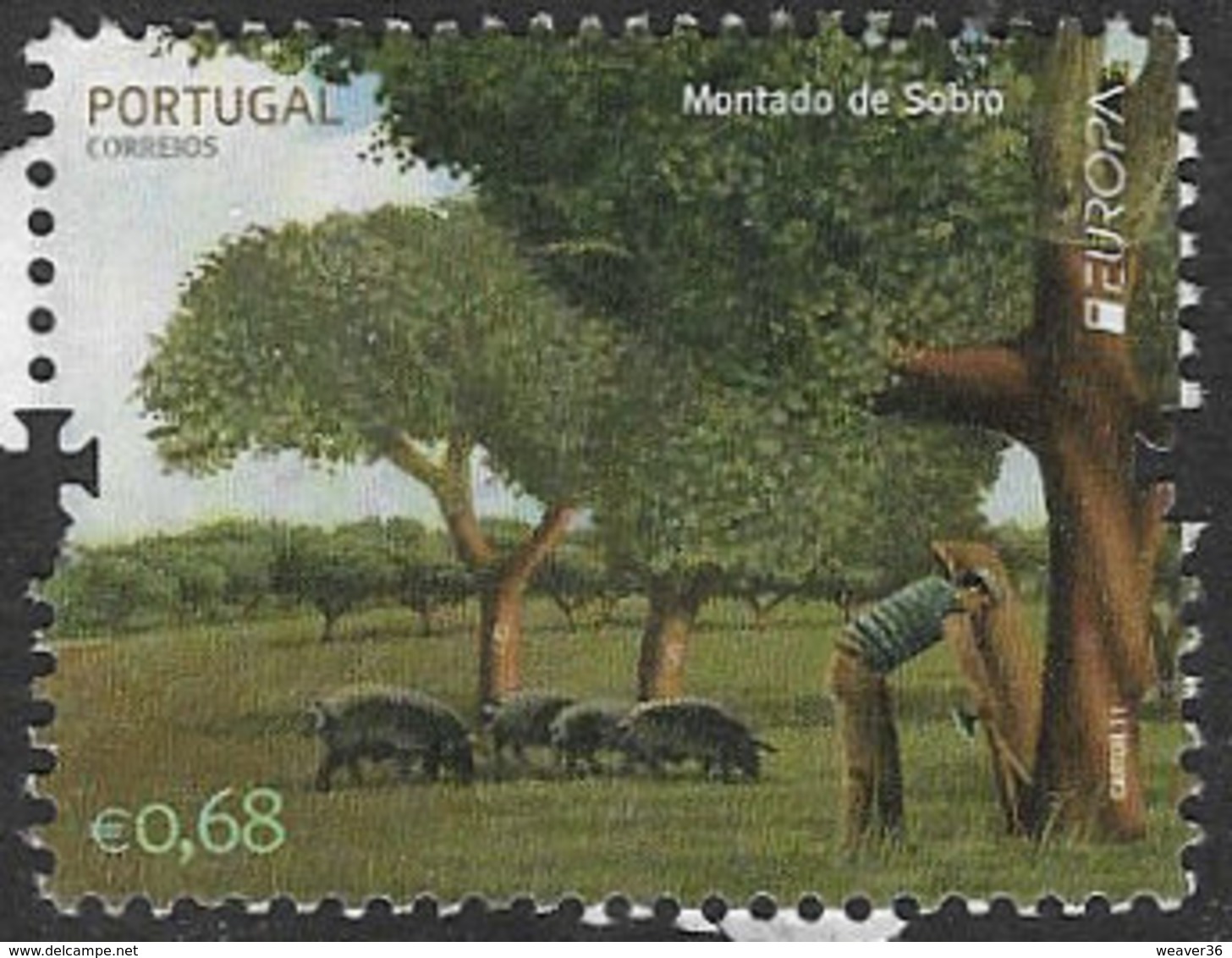 Portugal 2011 Europa. Forests 68c Good/fine Used [20/18721/6D] - Used Stamps