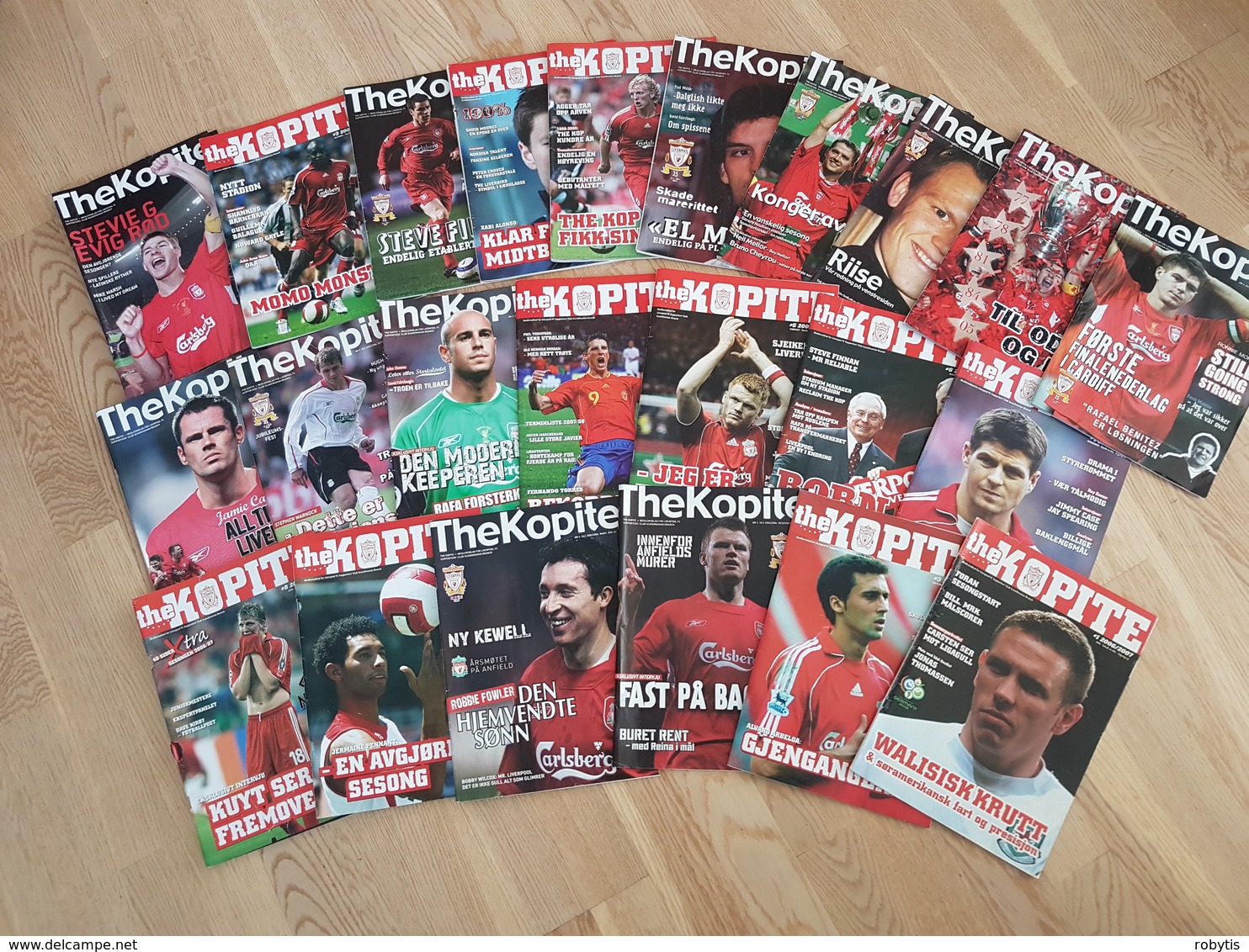 Norway Magazines Liverpool Soccker Football  23 Units - Idiomas Escandinavos